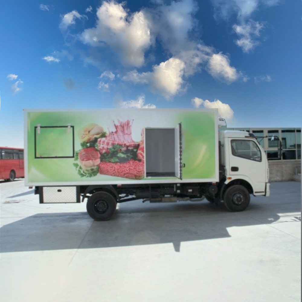 ¿Cuál es el significado de la caja de camiones refrigerada?