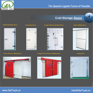 Sistema de puerta de almacenamiento en frío