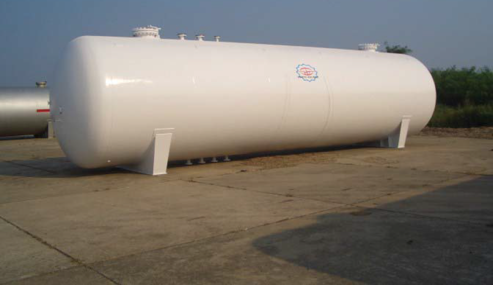Plataforma de llenado de LPG de 23 cbm, cisterna de GLP
